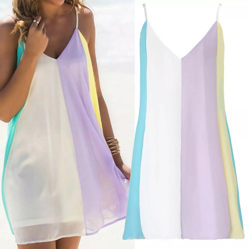 Restocked - See New Listing Rainbow Sundress - Picture 3 of 4